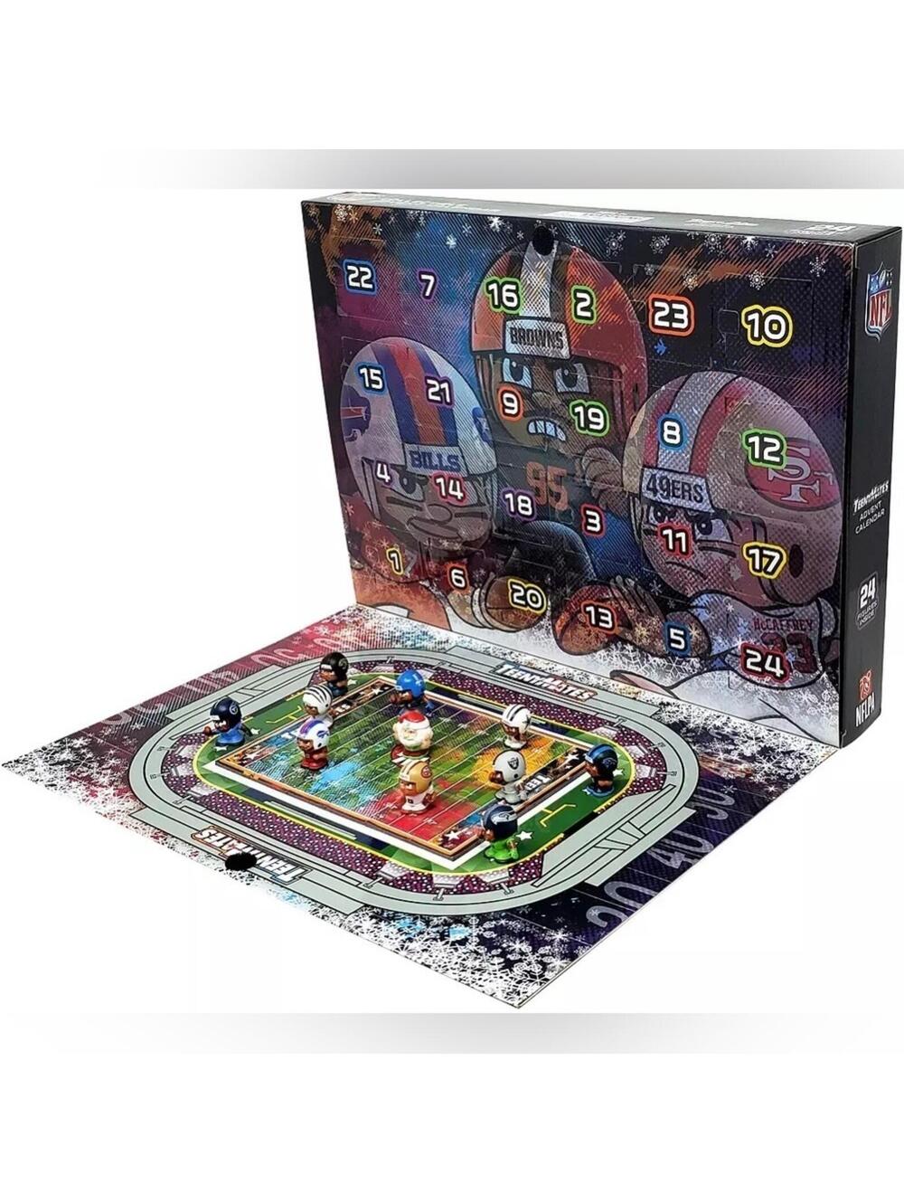 Party Animal NFL Color Rush TeenyMates Advent Calendar. NWT in box!